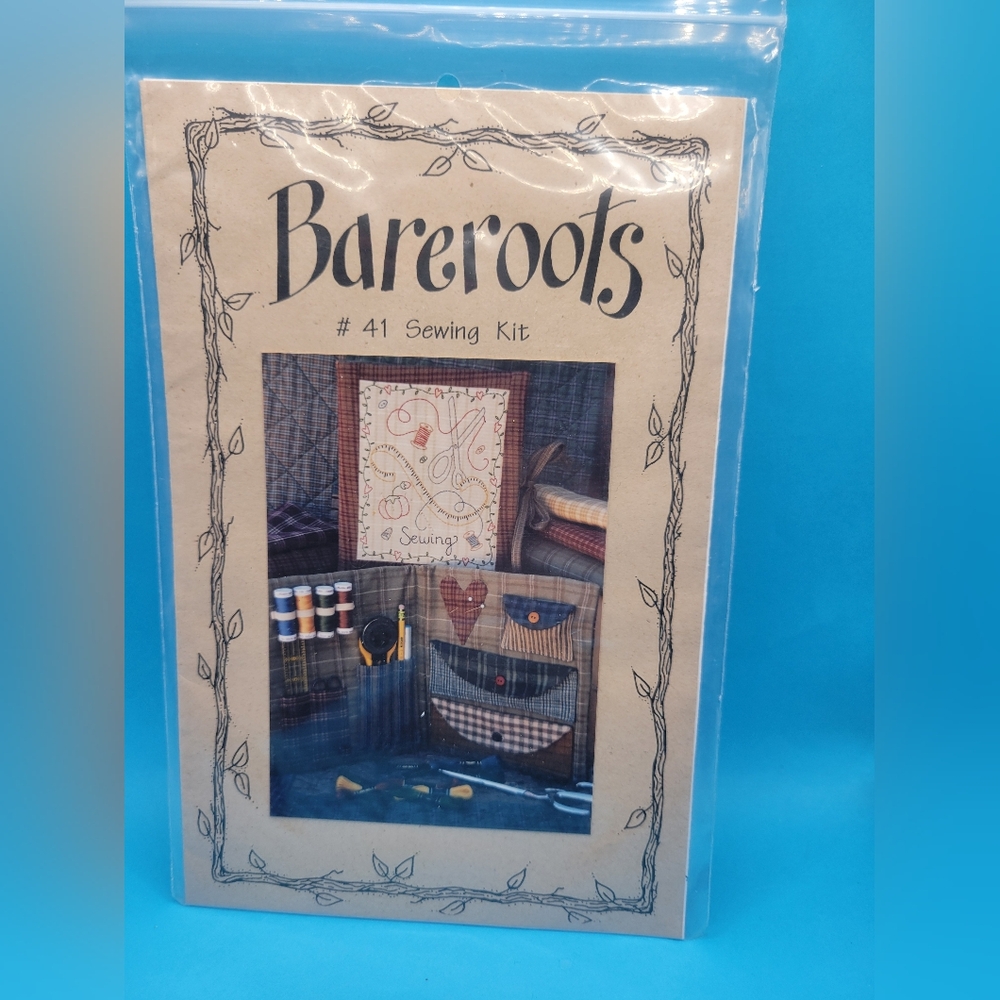 Bareroots Folk Art Sewing Kit Pattern